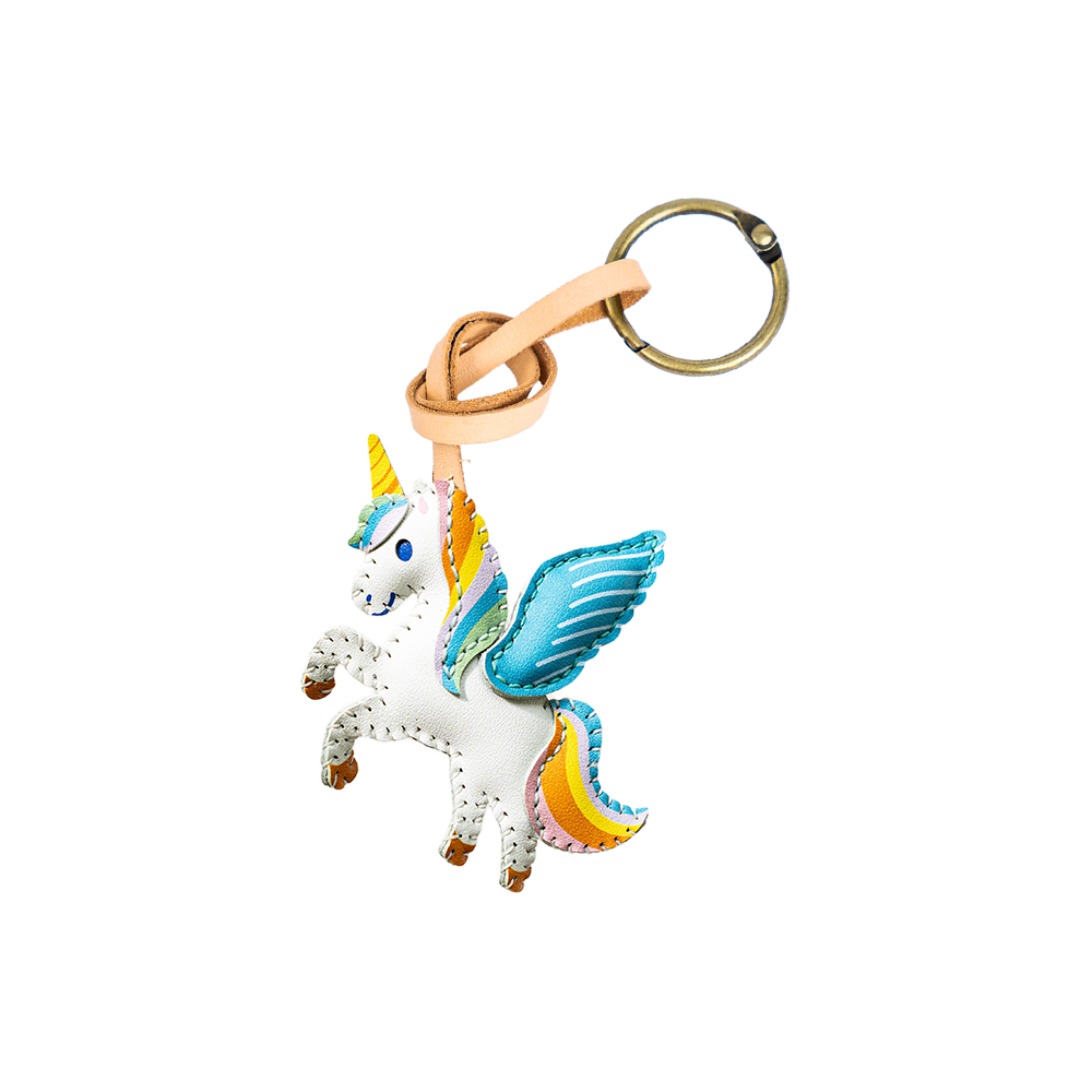 Bộ Sưu Tập Móc Khóa Da Biểu Tượng May Mắn