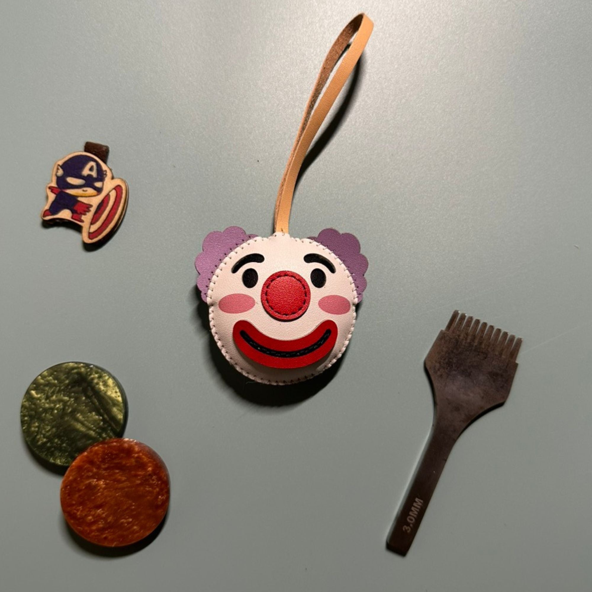 Bộ Sưu Tập Móc Khóa Da Chủ Đề Halloween