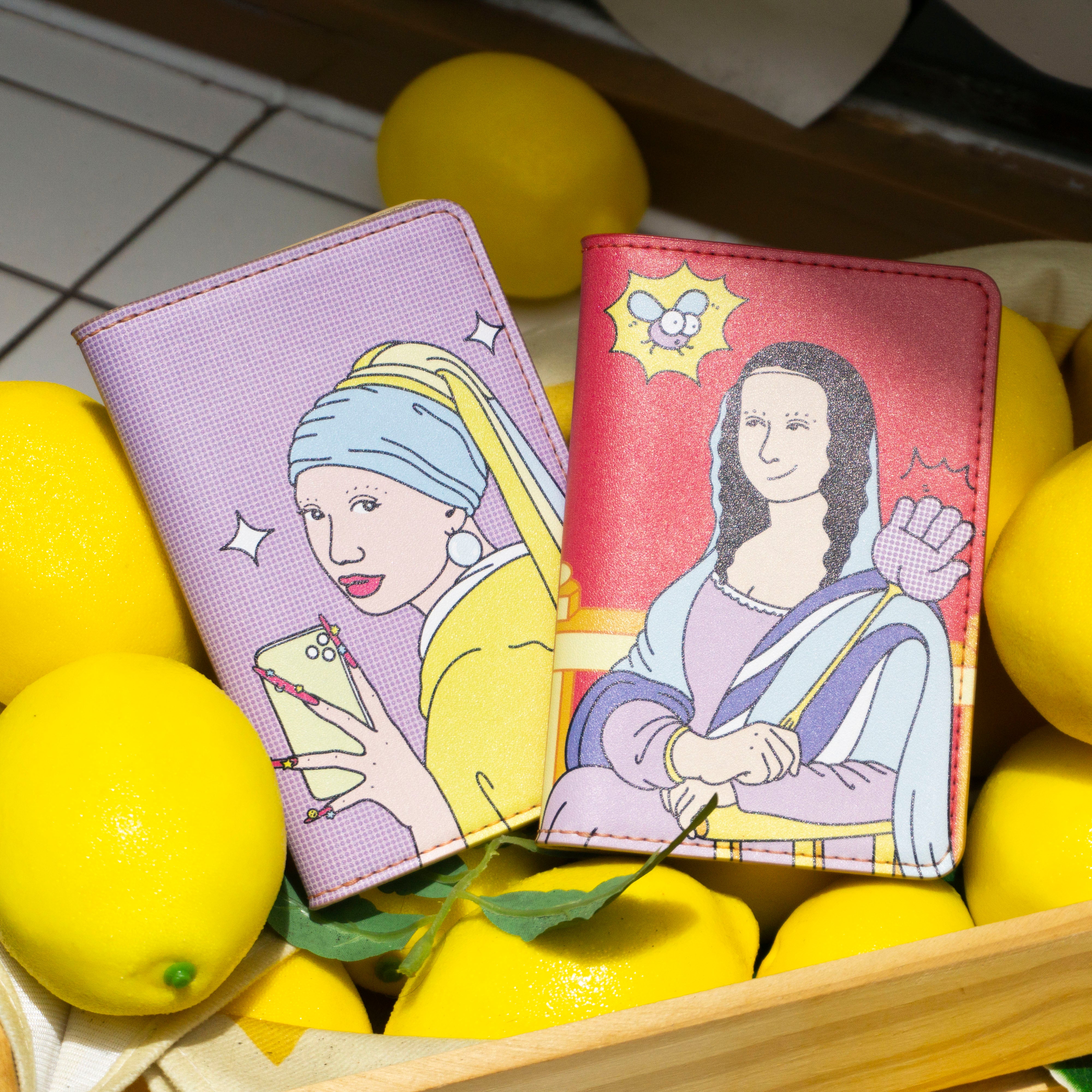 Bao Da Hộ Chiếu Mona Lisa