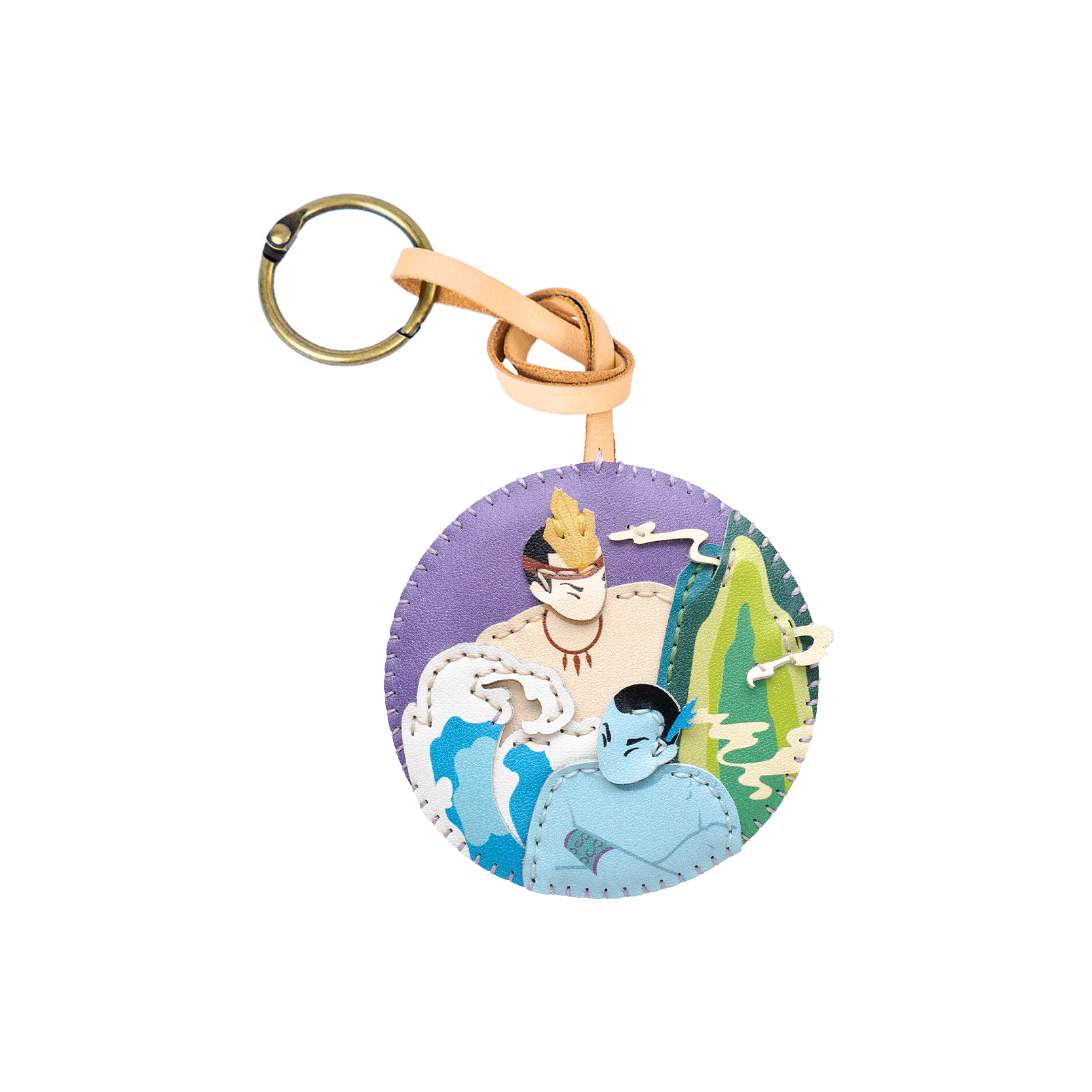 Móc Khóa Da Chủ Đề Cổ Tích Việt Nam