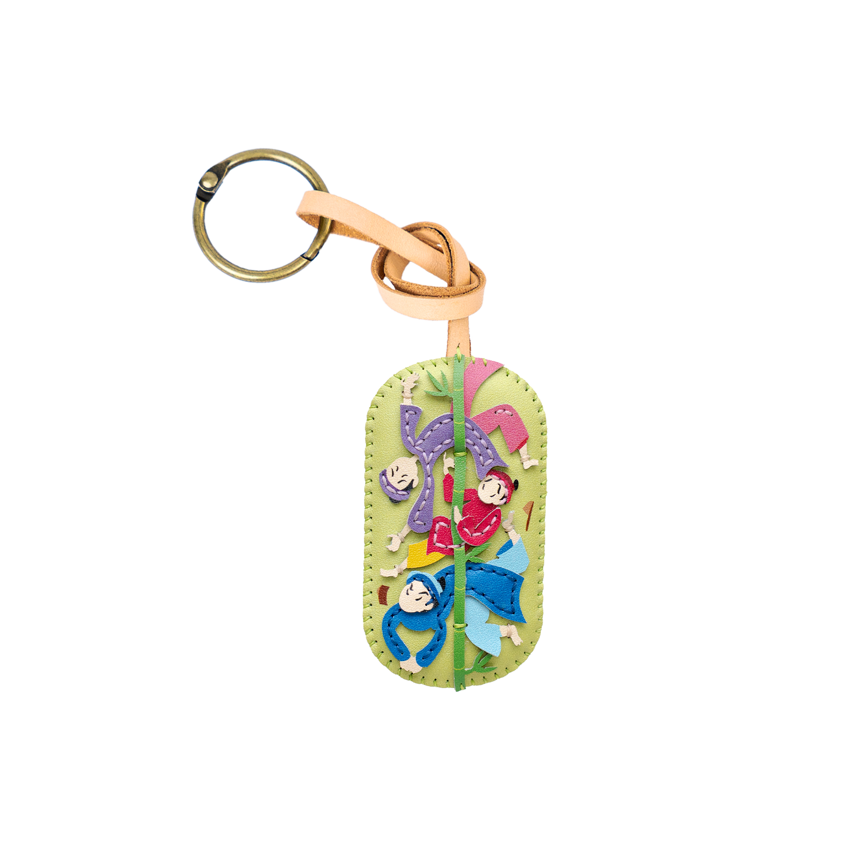 Móc Khóa Da Chủ Đề Cổ Tích Việt Nam