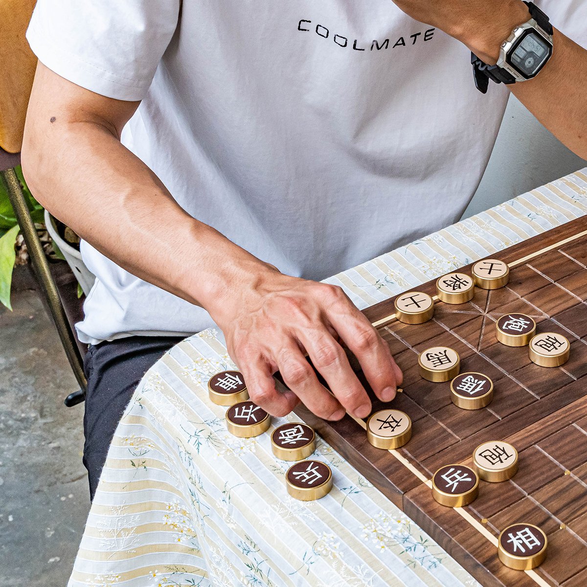 Cờ Tướng Gỗ Walnut - Chinese Chess