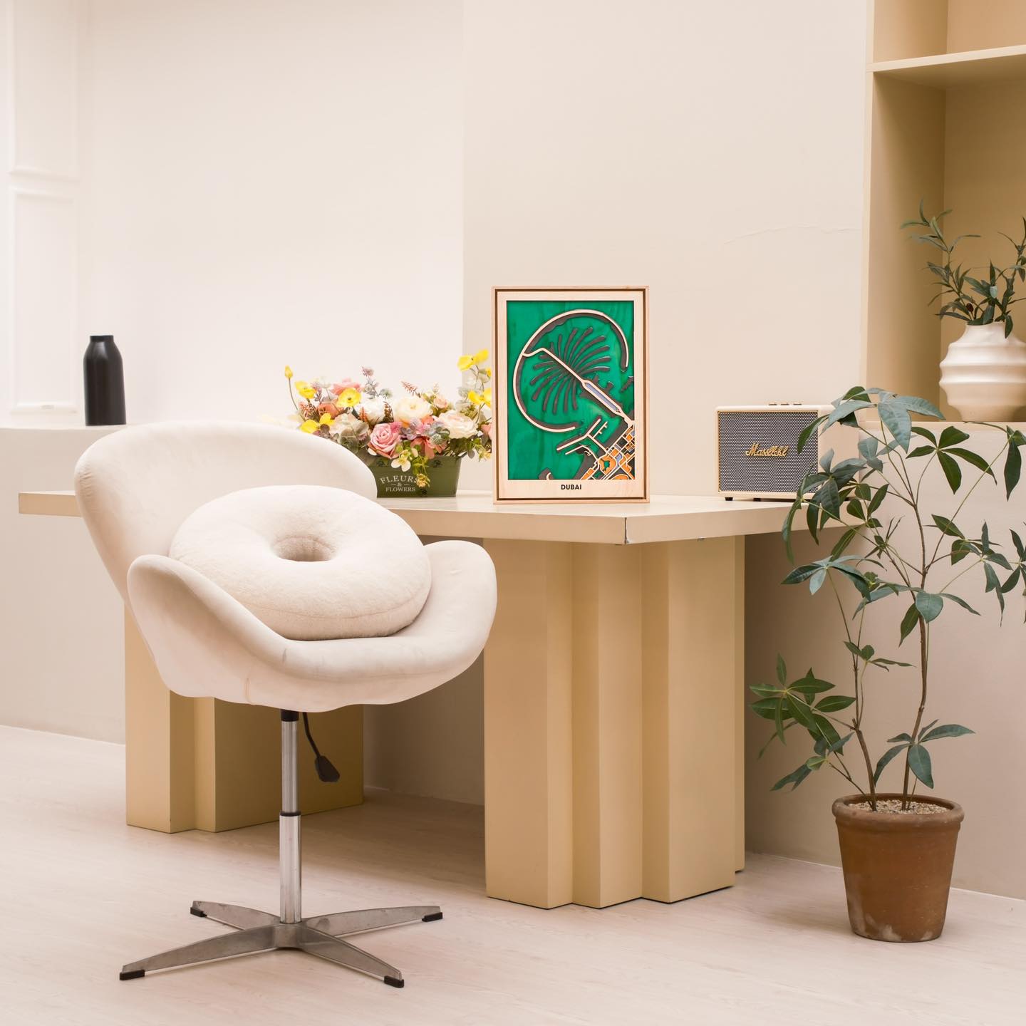 Bản Đồ Tranh Gỗ Dubai