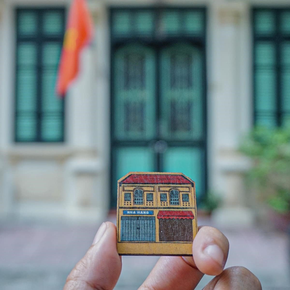 Cờ Tỷ Phú Gỗ Hà Nội - Hanoiopoly
