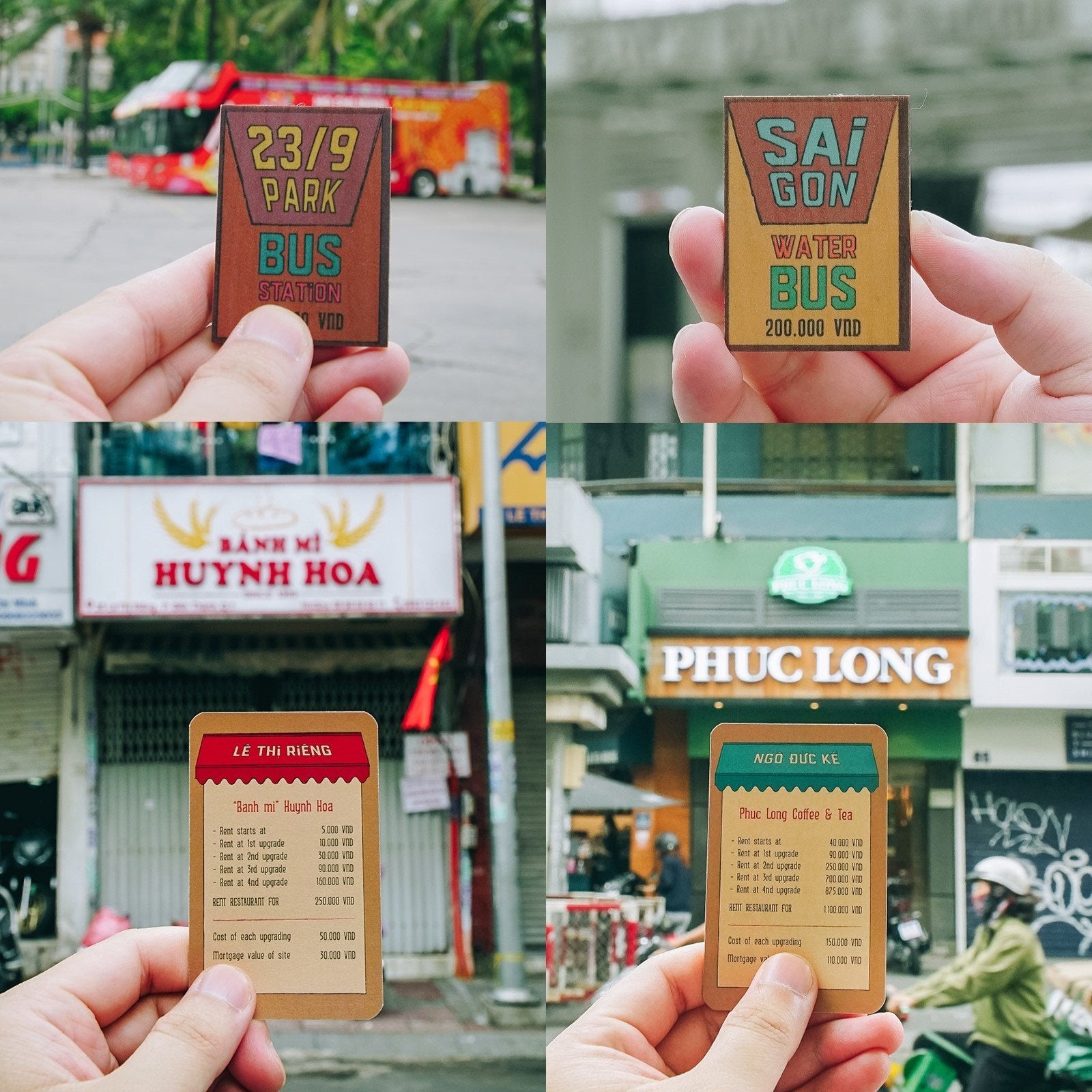 Cờ Tỷ Phú Gỗ Sài Gòn - Saigonopoly