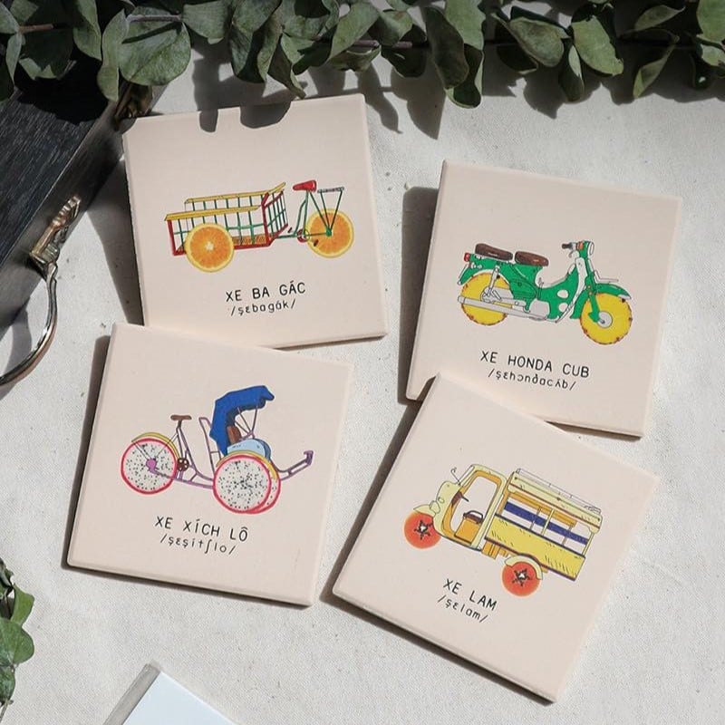 Bộ Sưu Tập Lót Ly Văn Hóa Việt Nam