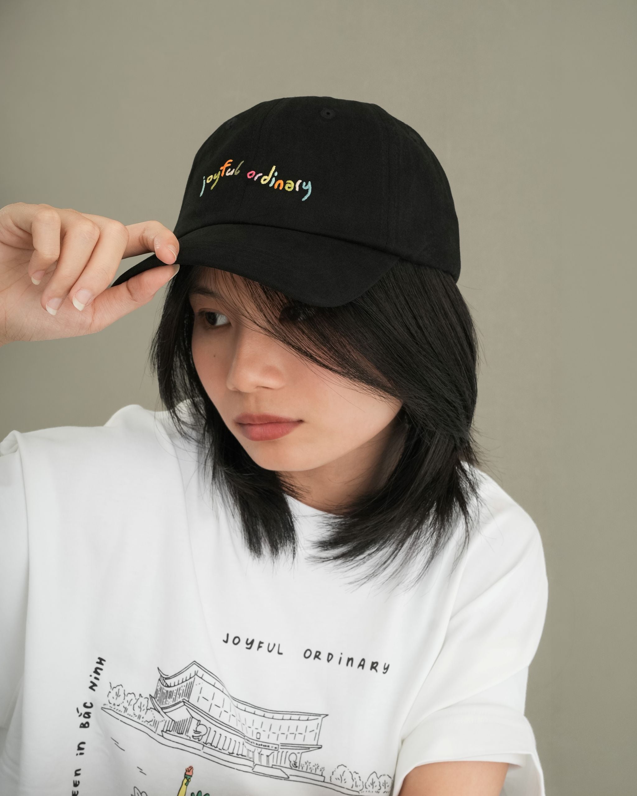 Nón thêu JOYFUL ORDINARY