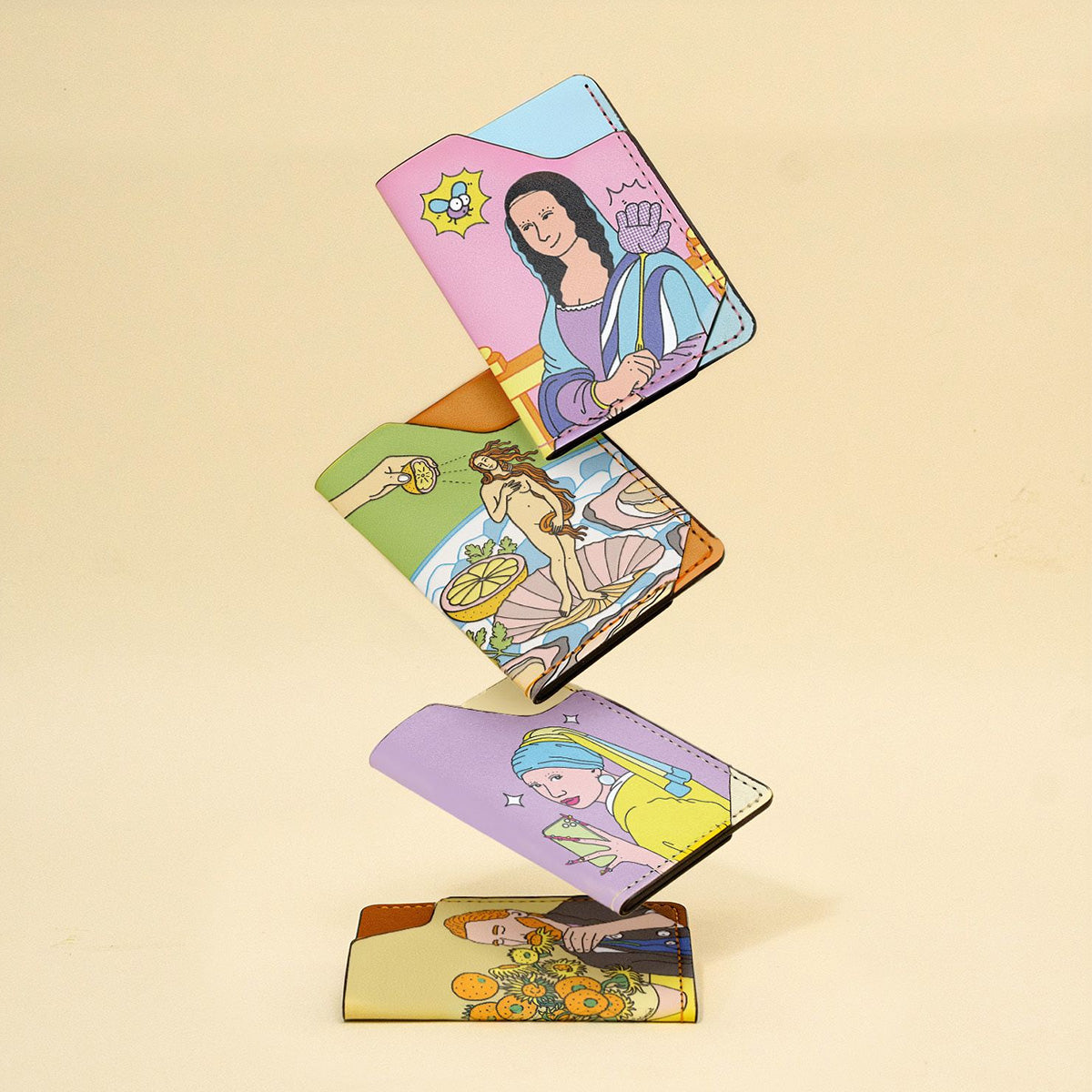 Bộ Sưu Tập Ví Nhỏ Biểu Tượng Chủ Đề POP ART