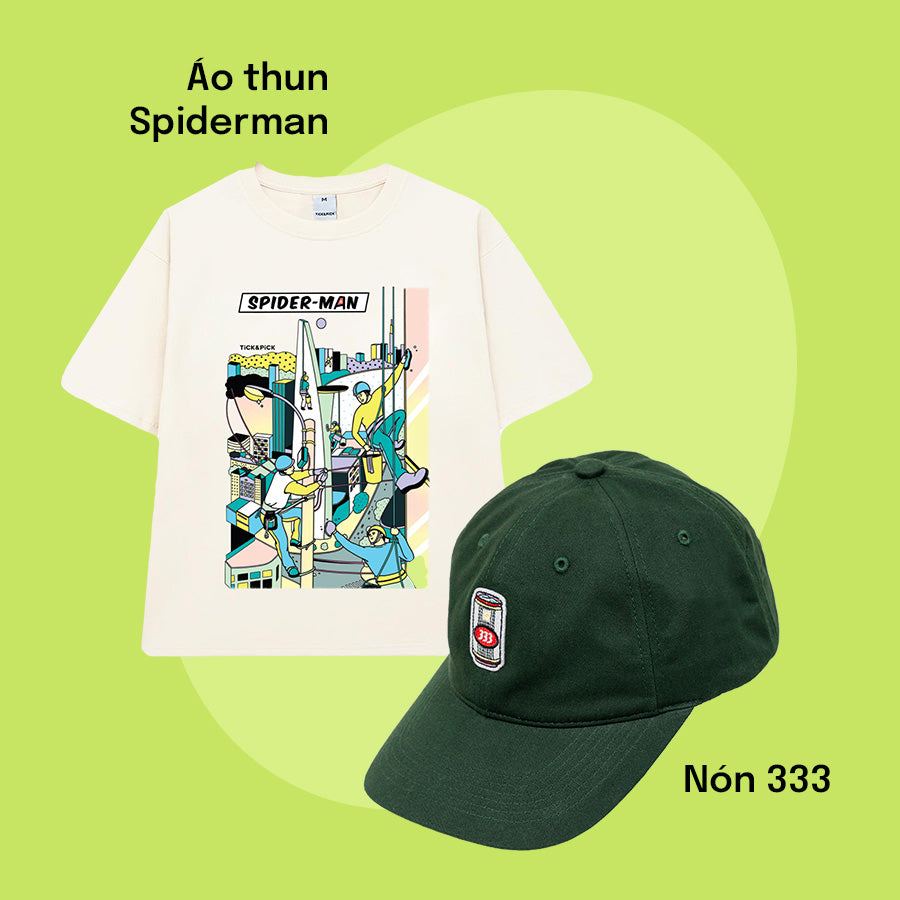 COMBO HẰNG NGÀY: Gồm 01 Áo Thun + 01 Nón