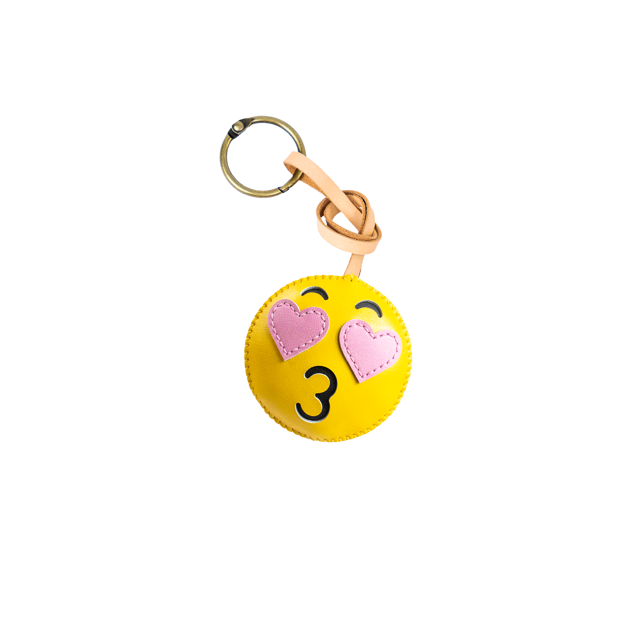 Bộ Sưu Tập Móc Khoá Da Chủ Đề Emoji