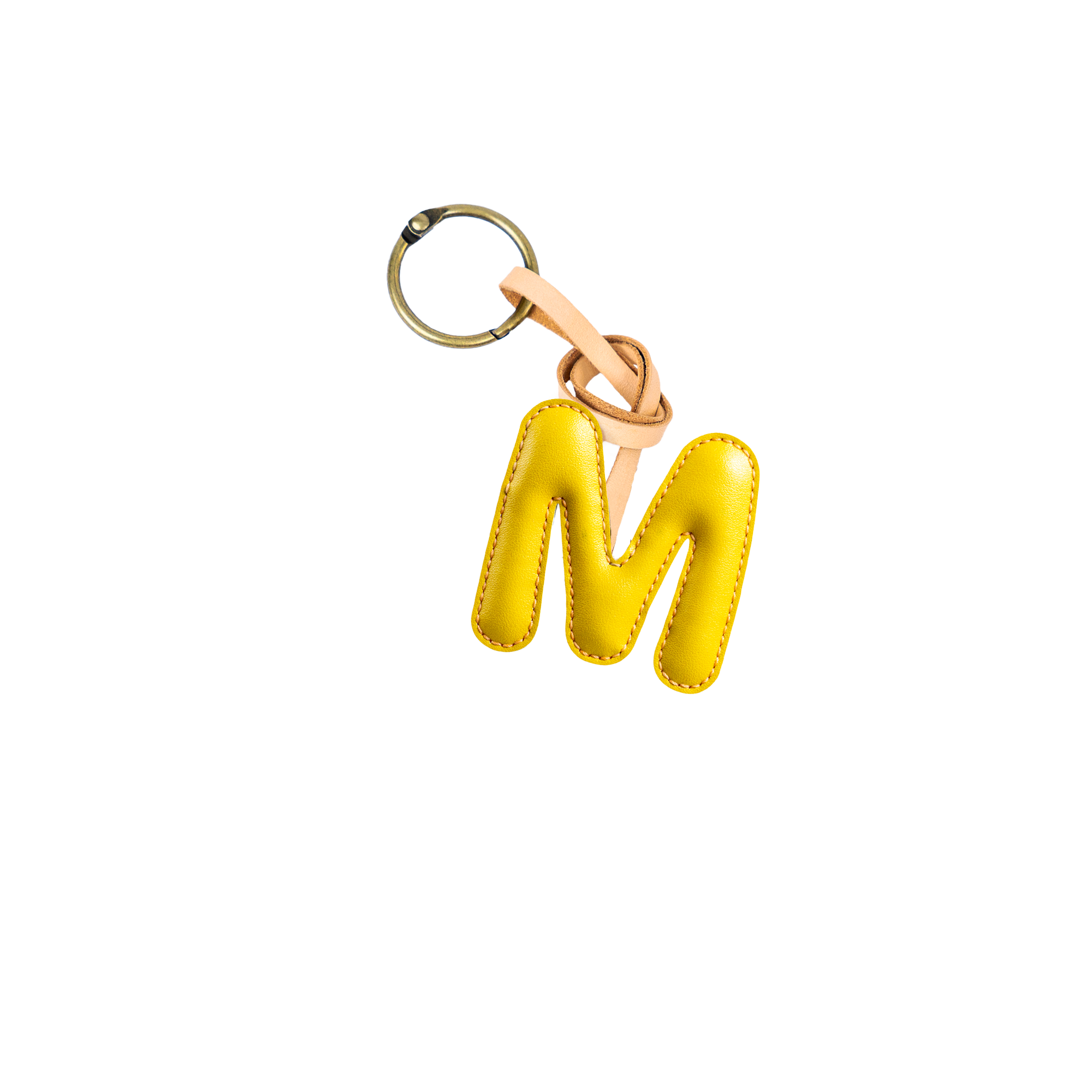 Bộ Sưu Tập Móc Khóa Da Bảng Chữ Cái