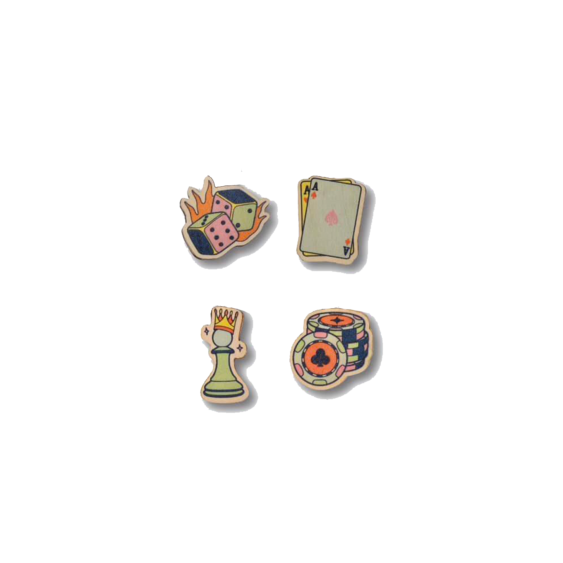 Pin set 4 - BOARDGAME
