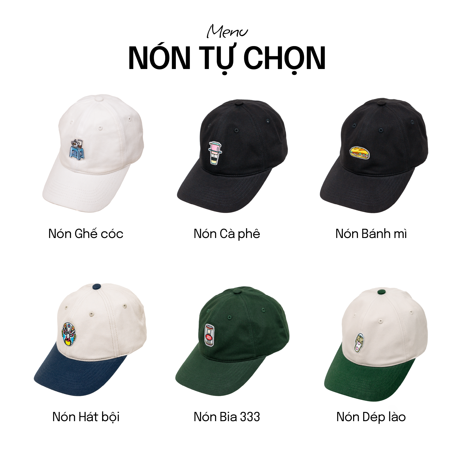 COMBO RONG CHƠI: Gồm 01 Túi Tote + 01 Bao da Hộ chiếu + 01 Nón