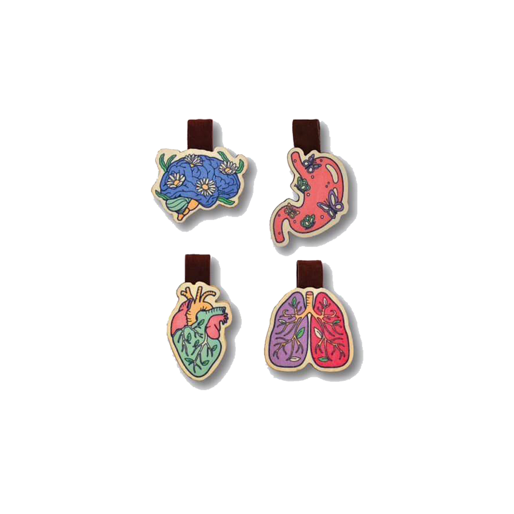 Bookmark set 4 - ORGANS COLLECTION