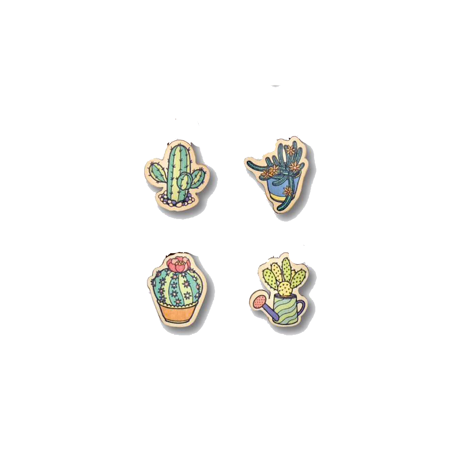 Bộ Sưu Tập Set 4 Pin Gỗ