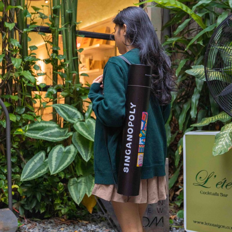 Cờ tỷ phú gỗ Singapore - Singanopoly