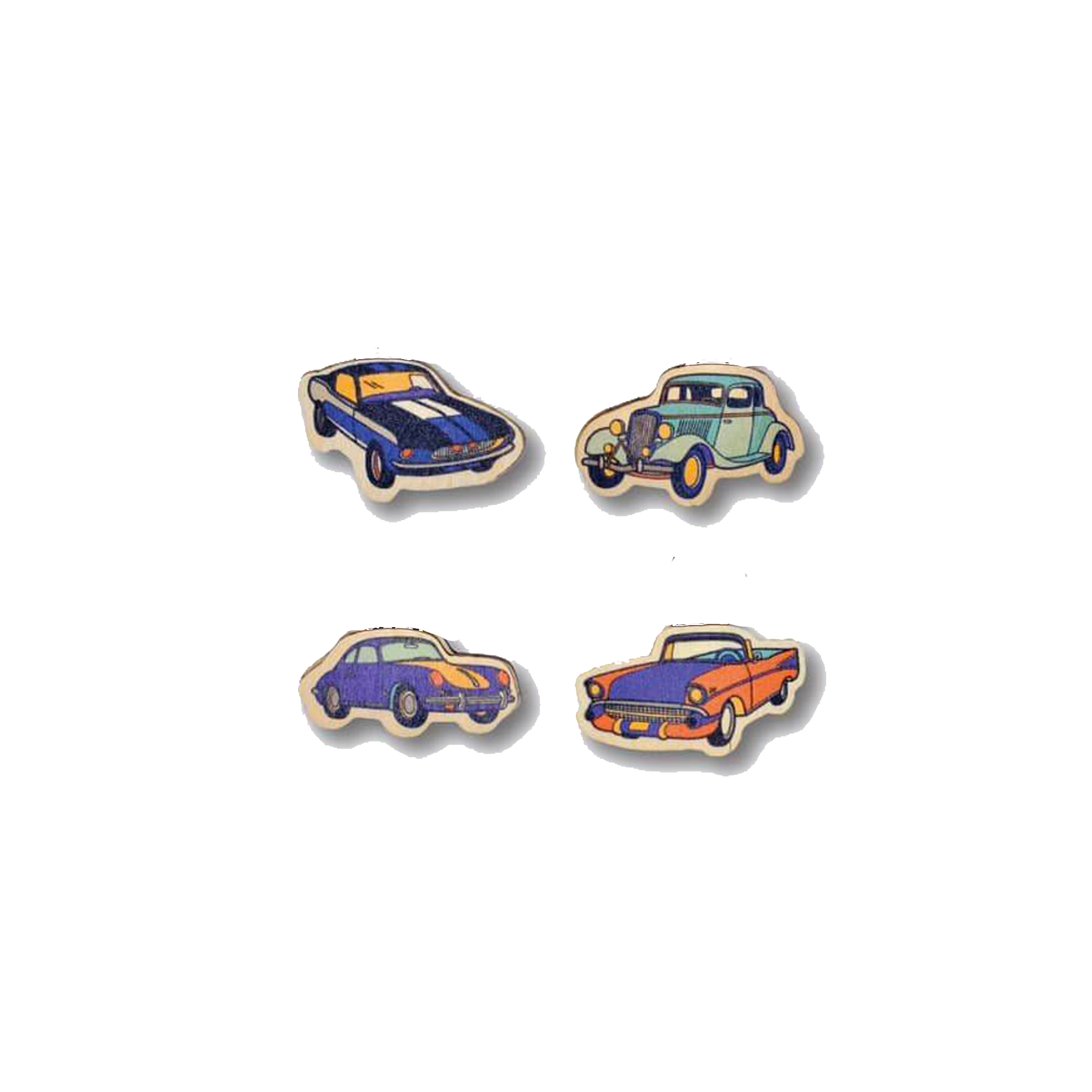 Bộ Sưu Tập Set 4 Pin Gỗ