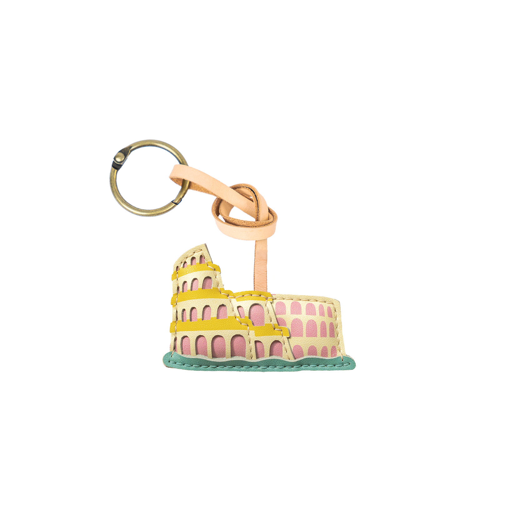 Bộ Sưu Tập Móc Khóa Da Địa Danh