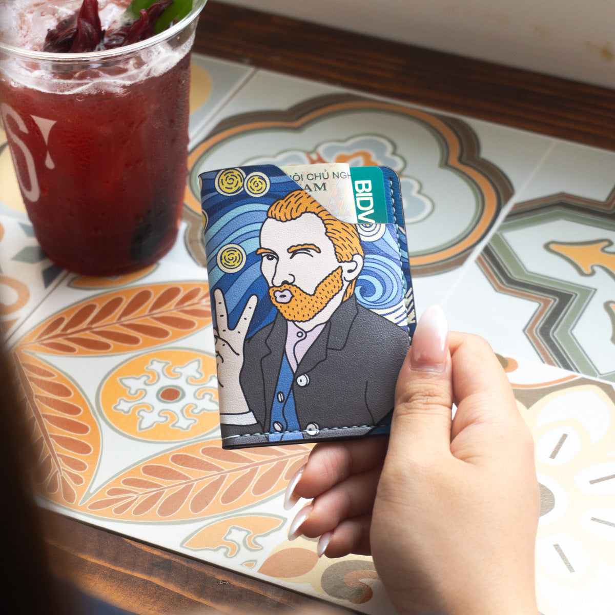 Bộ Sưu Tập Ví Nhỏ Biểu Tượng Chủ Đề POP ART