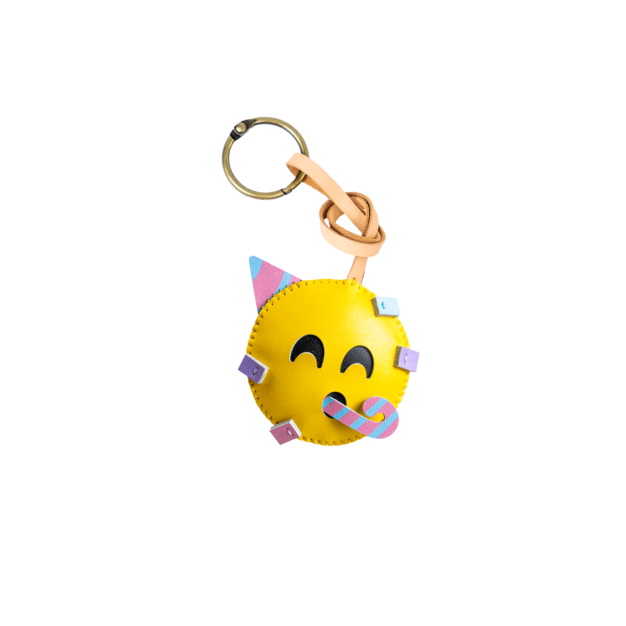 Bộ Sưu Tập Móc Khoá Da Chủ Đề Emoji