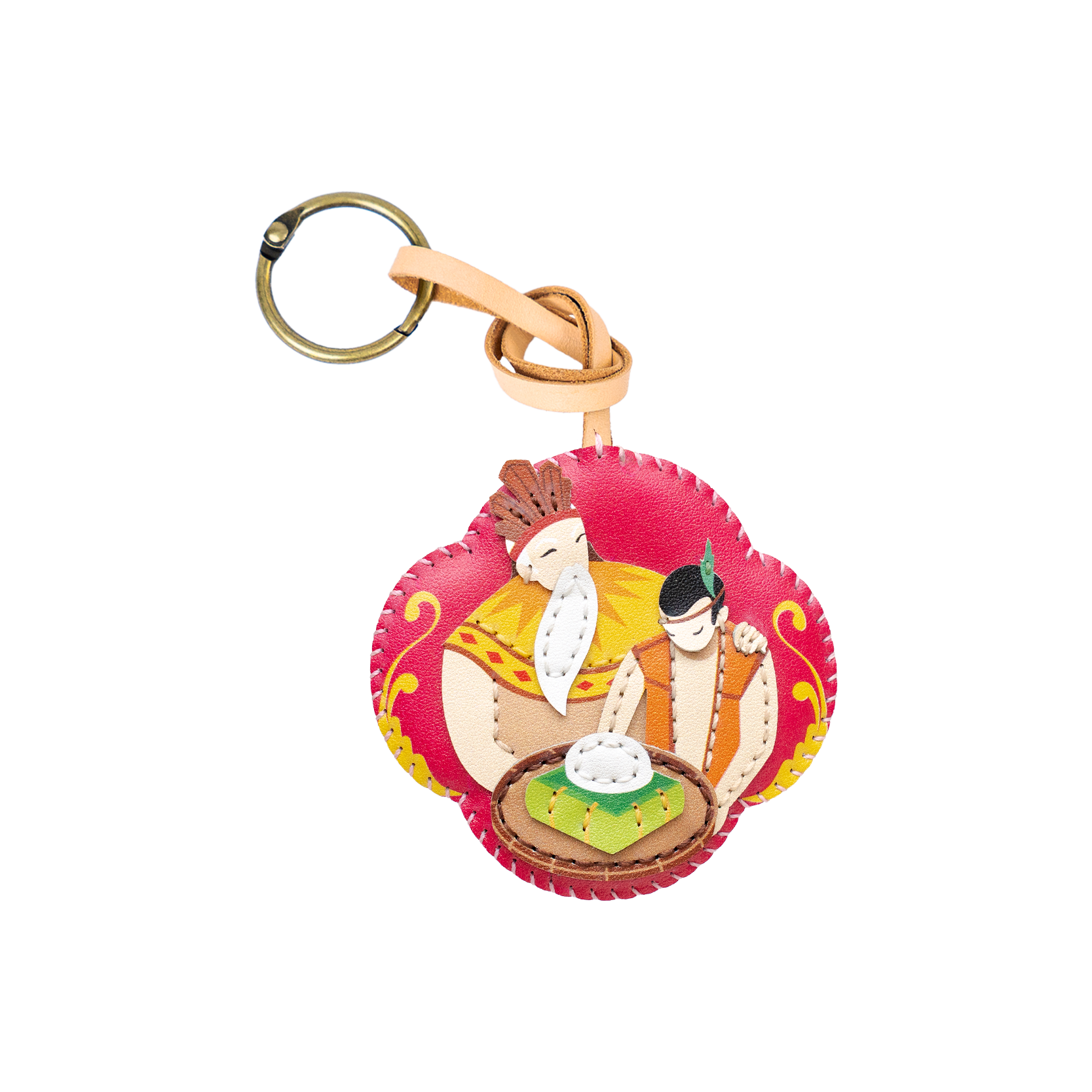 Móc Khóa Da Chủ Đề Cổ Tích Việt Nam