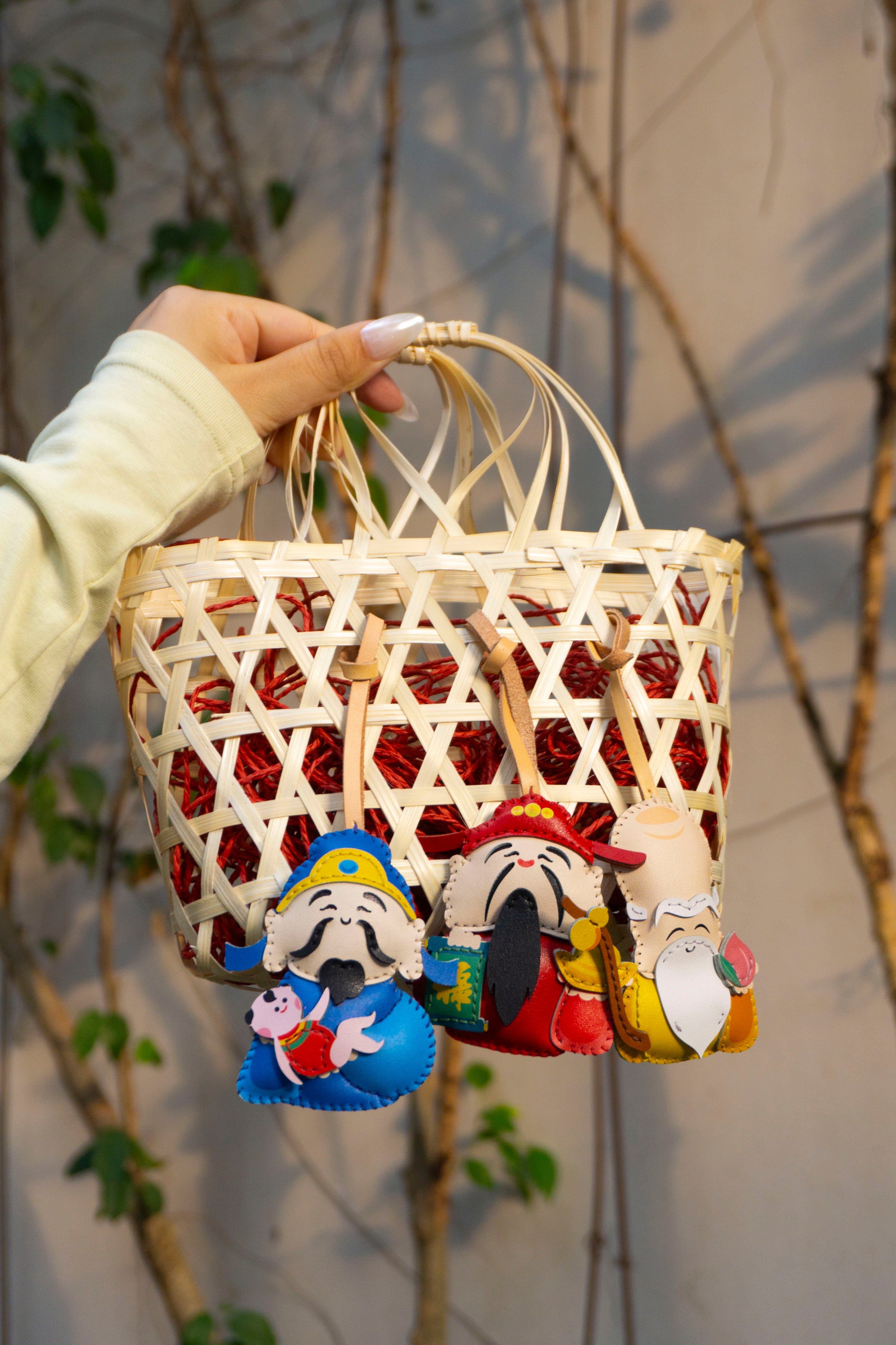 Bộ Sưu Tập Móc Khóa Da Phúc Lộc Thọ