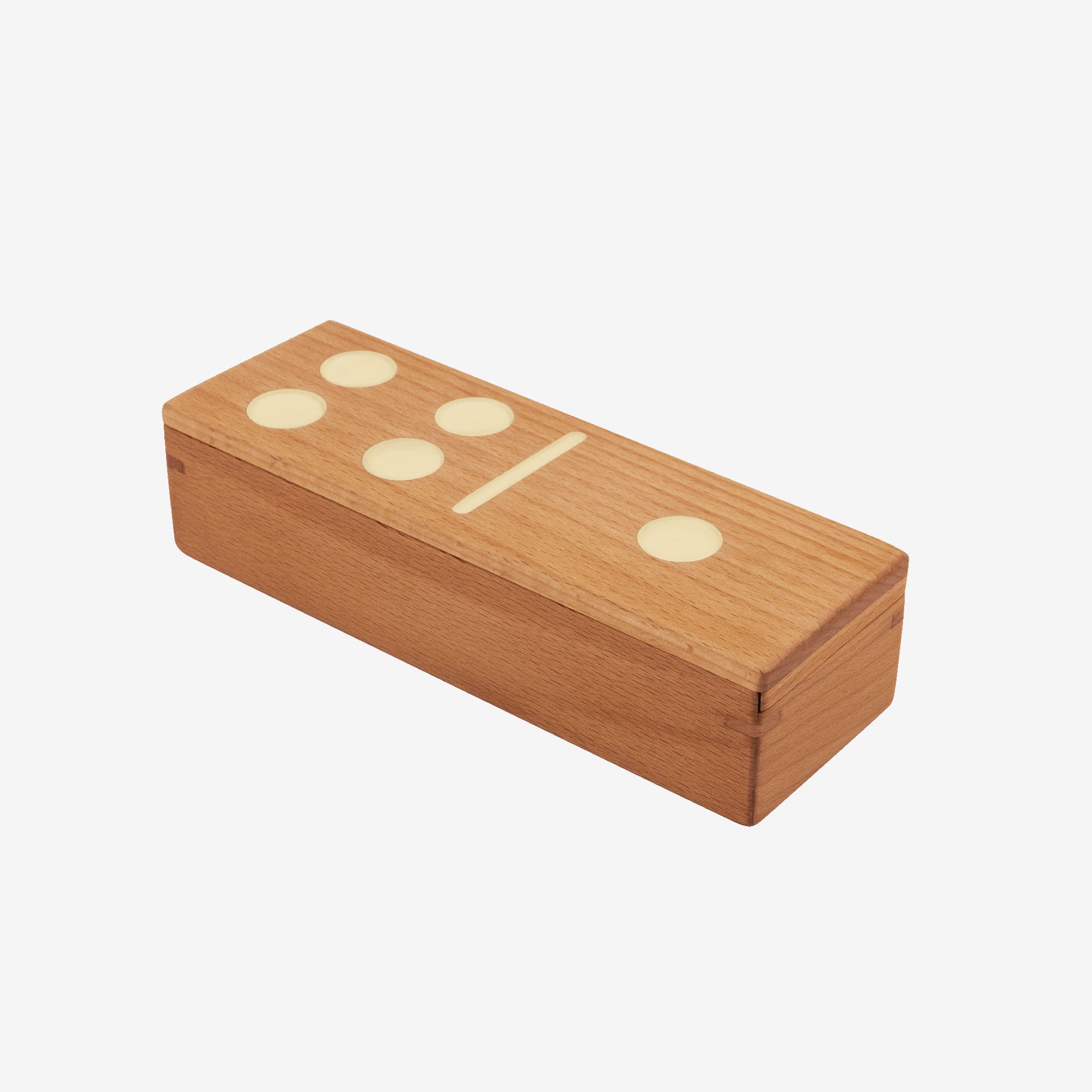 Colorburst Wooden Domino Set