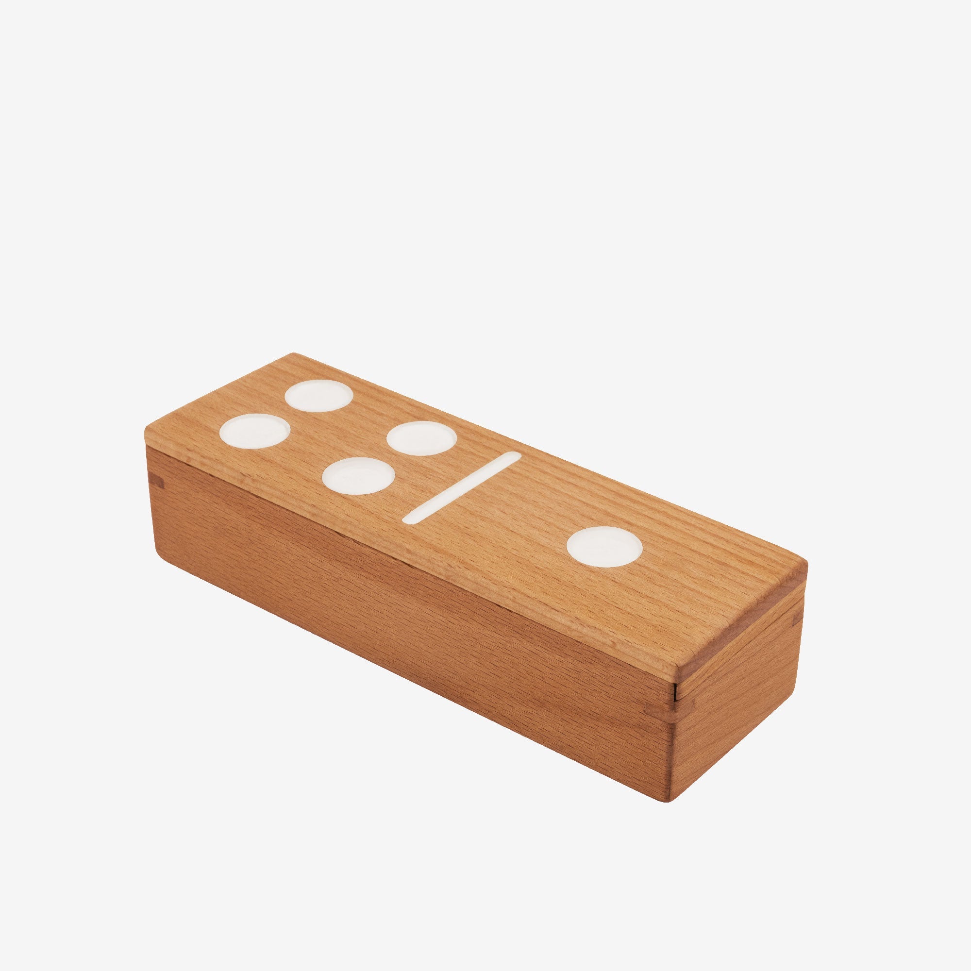 Colorburst Wooden Domino Set