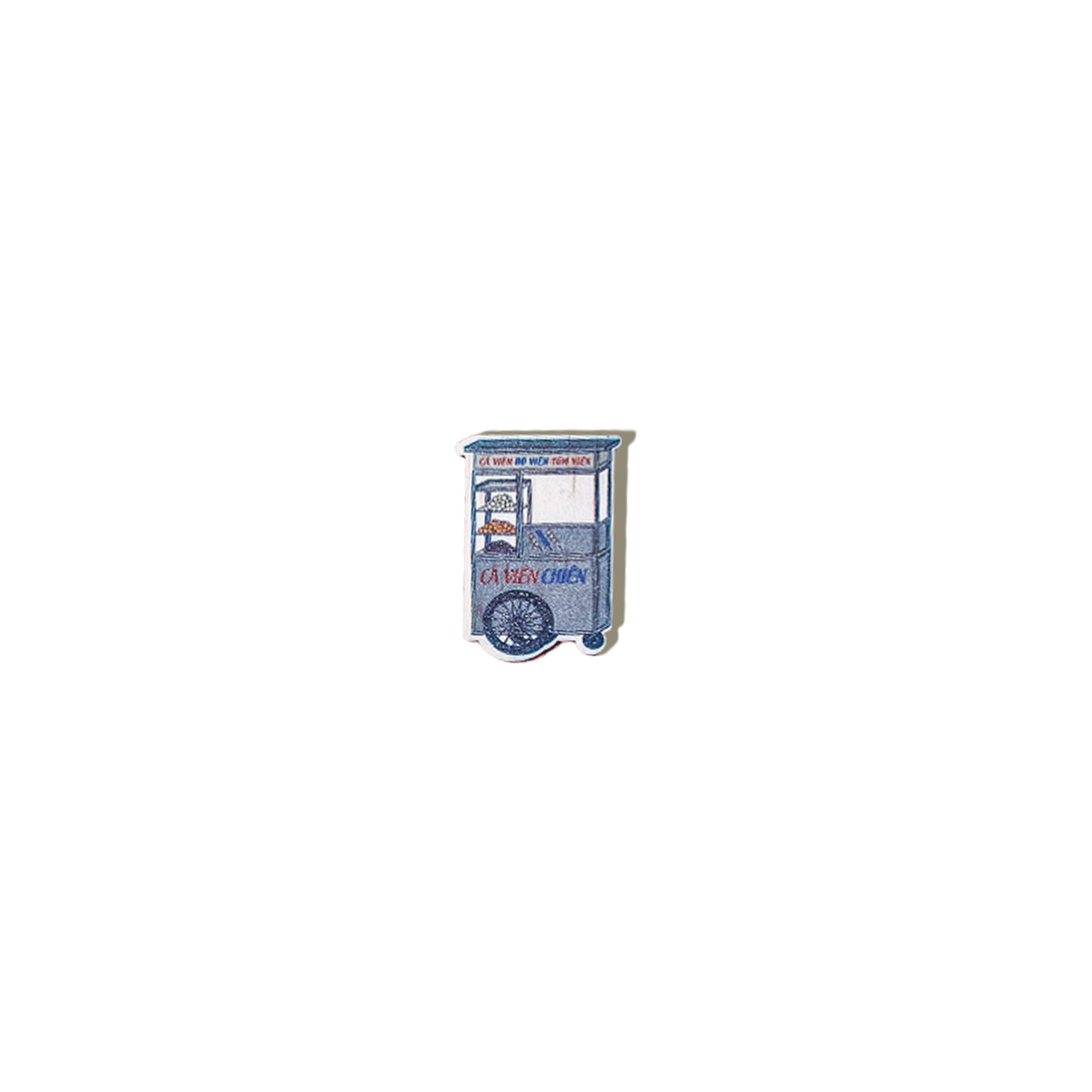 Kẹp Sách Gỗ Biểu Tượng Bán Hàng Rong Việt Nam