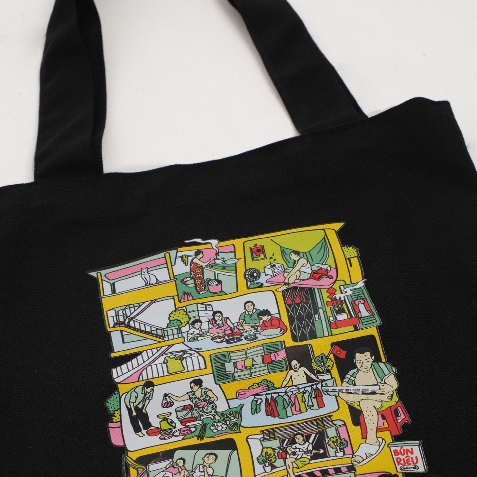 Túi Tote Canvas Chung Cư