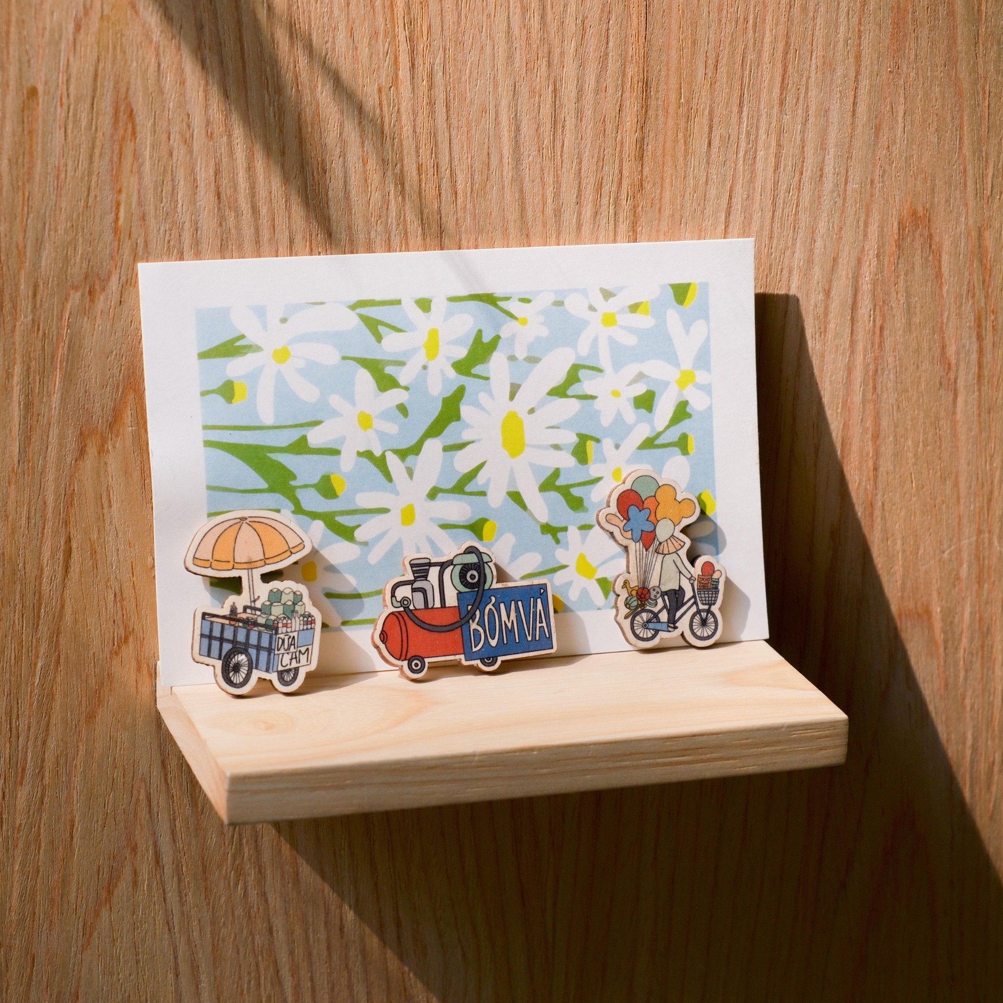 Nam Châm Gỗ Biểu Tượng Việt Nam