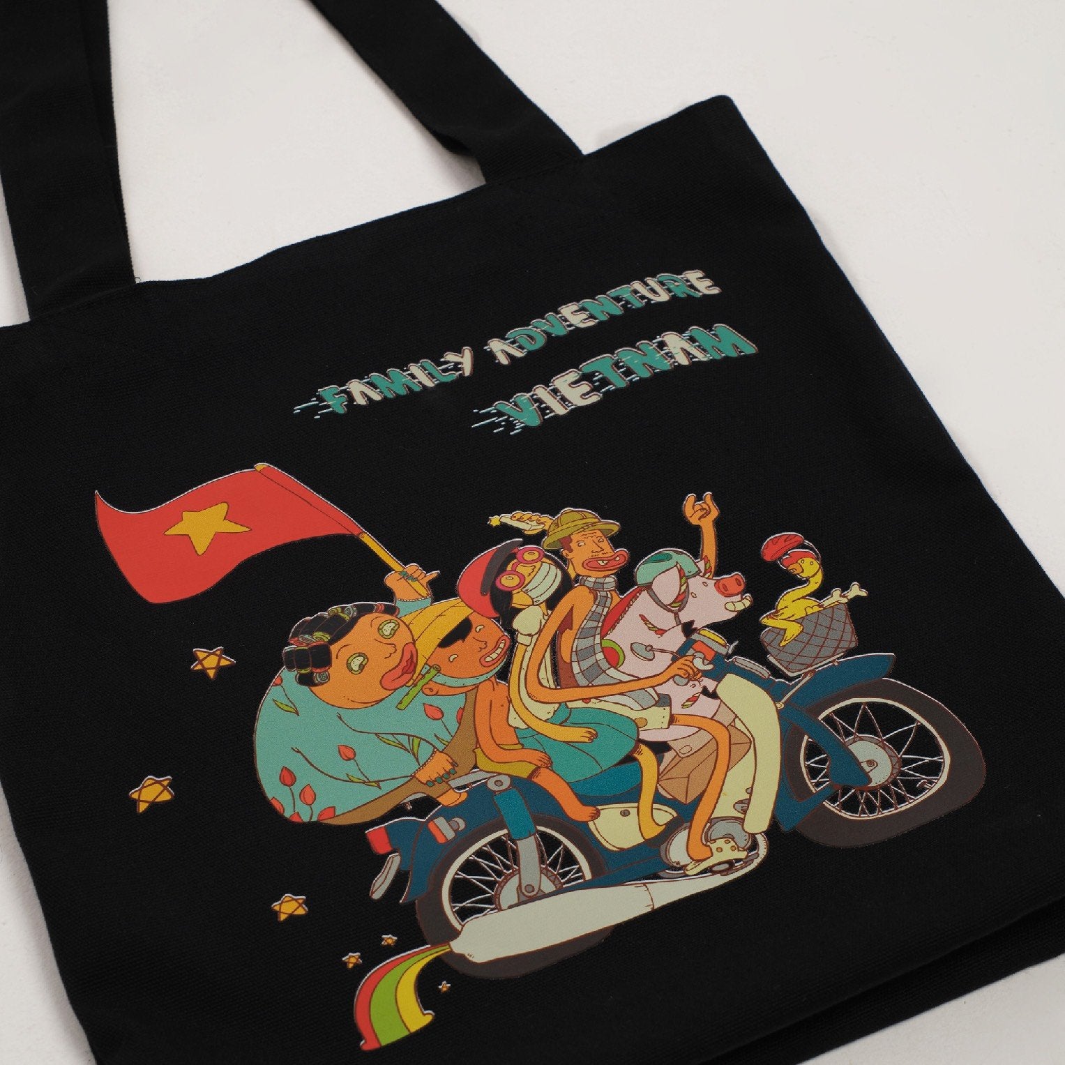 Túi Tote Canvas Gia Đình Việt Nam