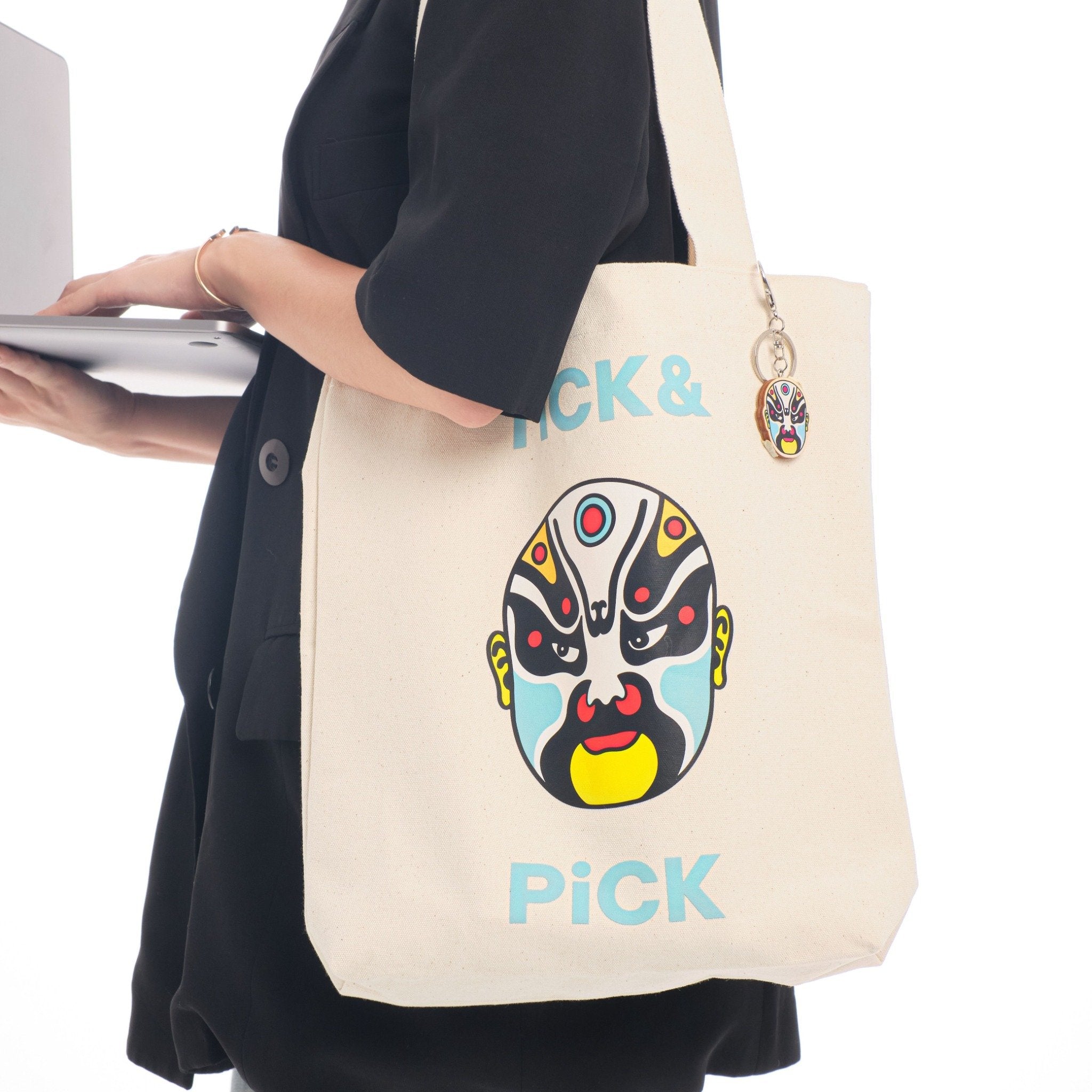 Túi Tote Canvas Hát Bội