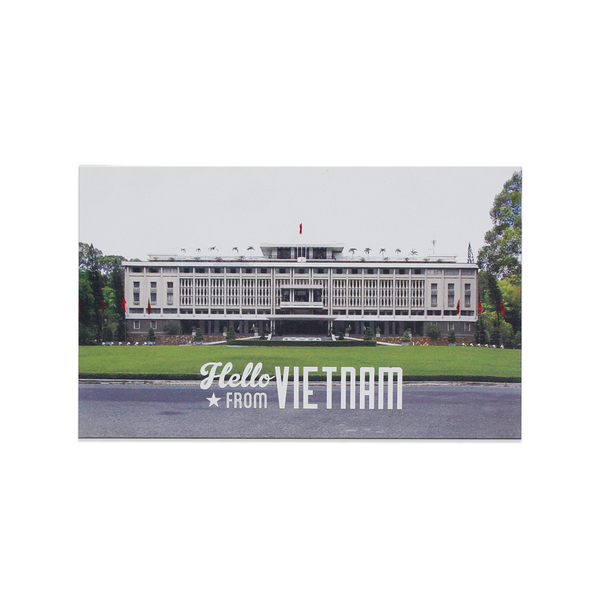 Bưu Thiếp Gỗ Nam Châm Dinh Độc Lập