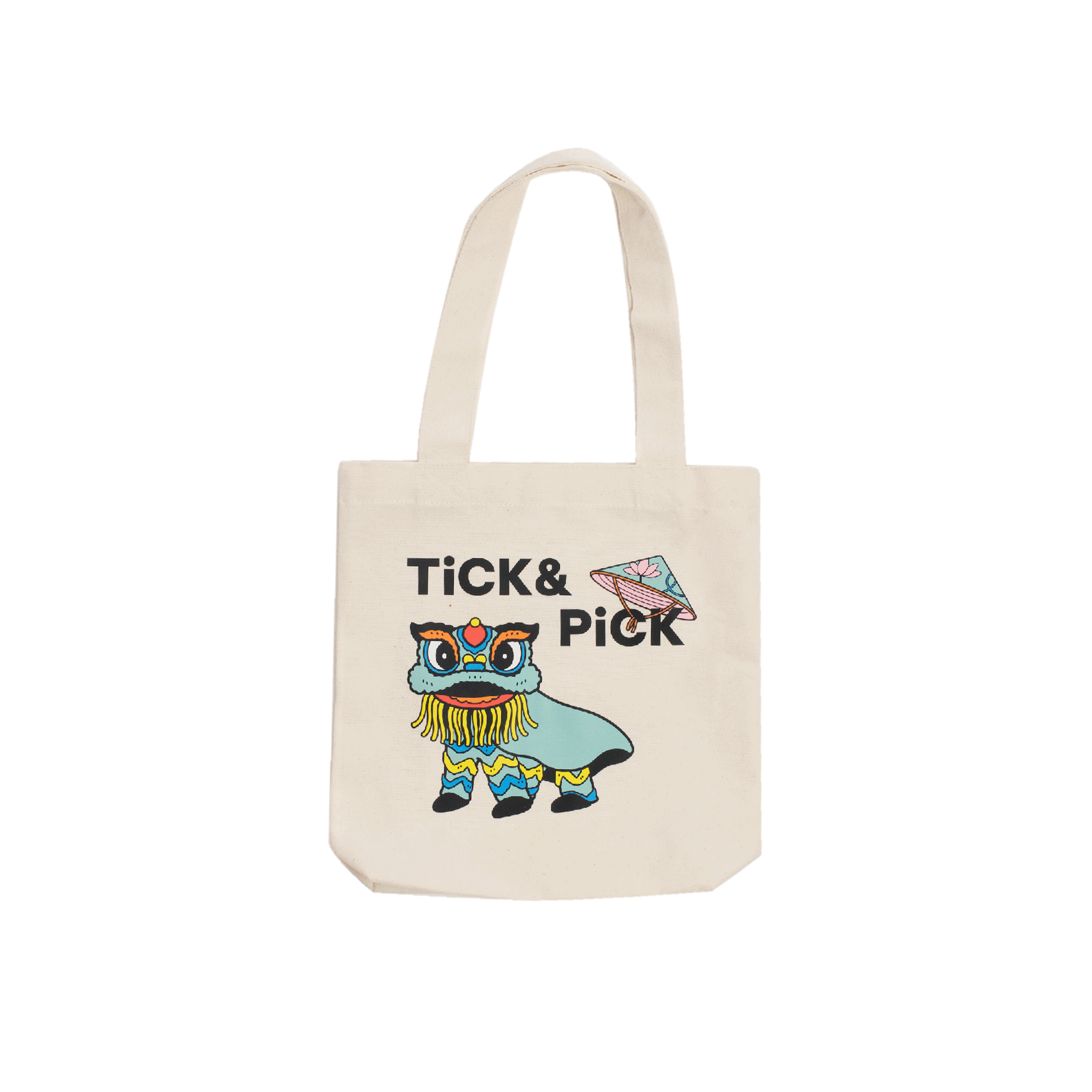 Túi Tote Canvas Múa Lân