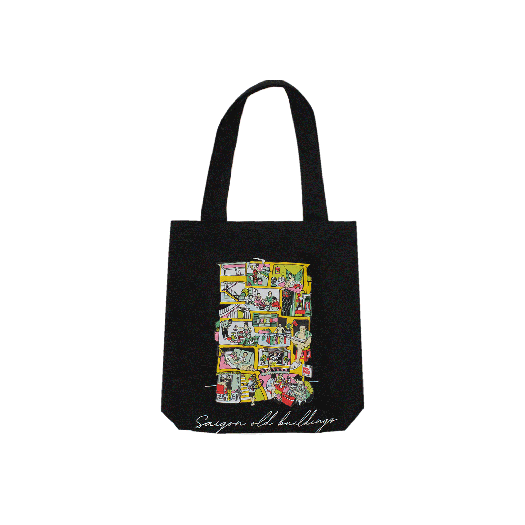 Túi Tote Canvas Chung Cư